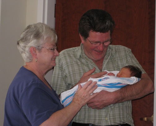 Grandparents Sue and Marv